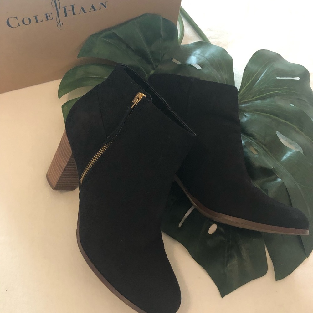 Cole Haan Davenport heeled booties